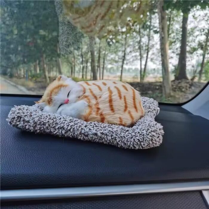 Sleeping Cat Soft Plush Toy - Image 2