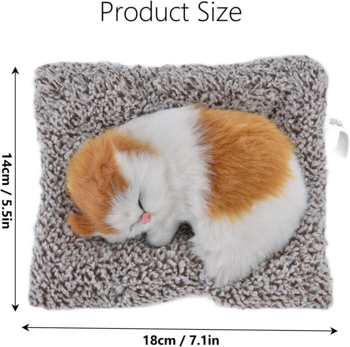 Sleeping Cat Soft Plush Toy - Image 3