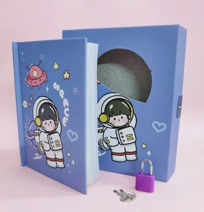 Space theme Lock Diary Gift Pack for Kids - Image 2