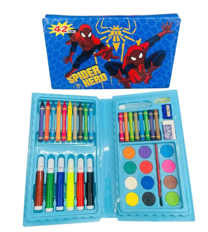 Paaroots 46 Pcs Blue Coloring Set - Image 1