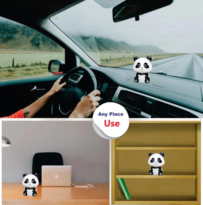 Cute Solar Bobble Head Shaking Panda - Image 2