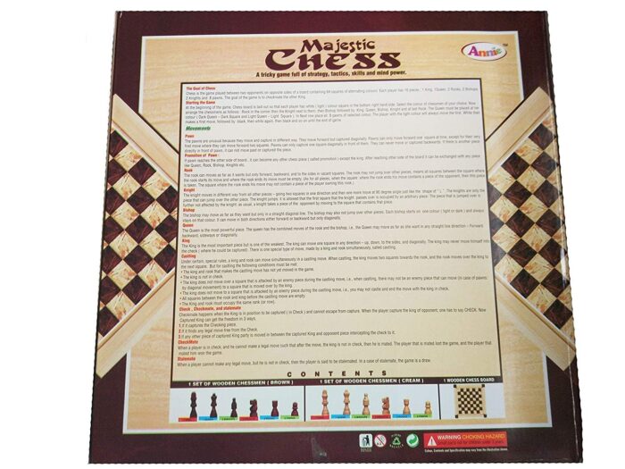 Majestic Wooden Chess Set - Image 2