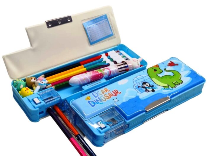 Plastic Magnetic Pencil Box - Image 1