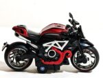 Alloy Die-Cast Pull Back Motorcycle Model
