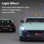 Pull Back Vehicles Alloy Simulation Supercar with Lights and Sound Also for Car Dashboard,Kids - Image 3