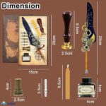 Calligraphy Feather Pen Set - Image 2