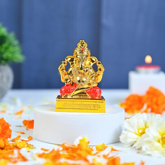 Lord Ganesha Idol for Car and Home Decor - Image 1