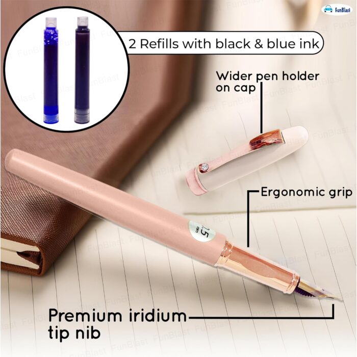 Luxury Metal Body Fountain Pen - Image 1