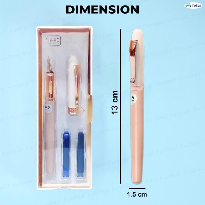 Luxury Metal Body Fountain Pen - Image 2