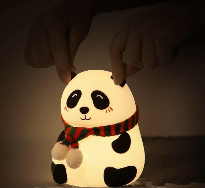 LED Kawaai Panda Lamp Perfect Nursery Night Lamp - Image 3
