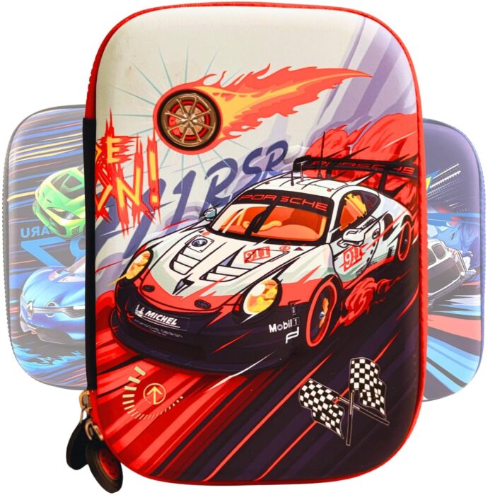 Car Printed Pen Pencil Pouches for Kids - Image 1