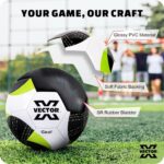 Vector X Goal Practice & Training Strong Glossy Upper Training Recreational Ball Football - Image 4